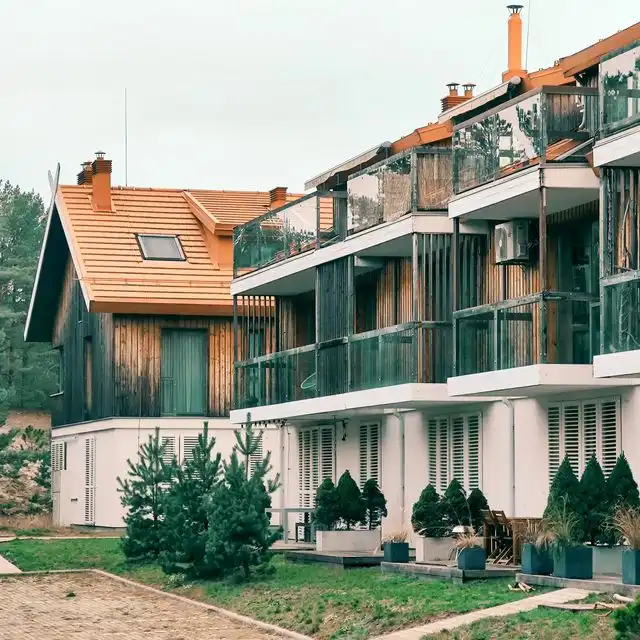 Verbreitete Gebäudetypen in Schönau